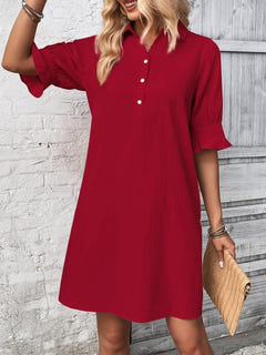 Amy | Elegant Ruffle Dress