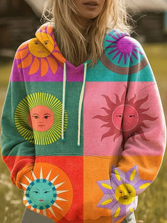 Carey | Sunburst Graphic Hoodie