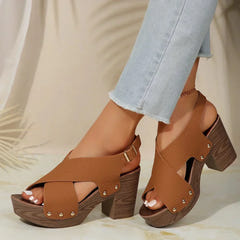 Polly | Sunset Platform Sandals