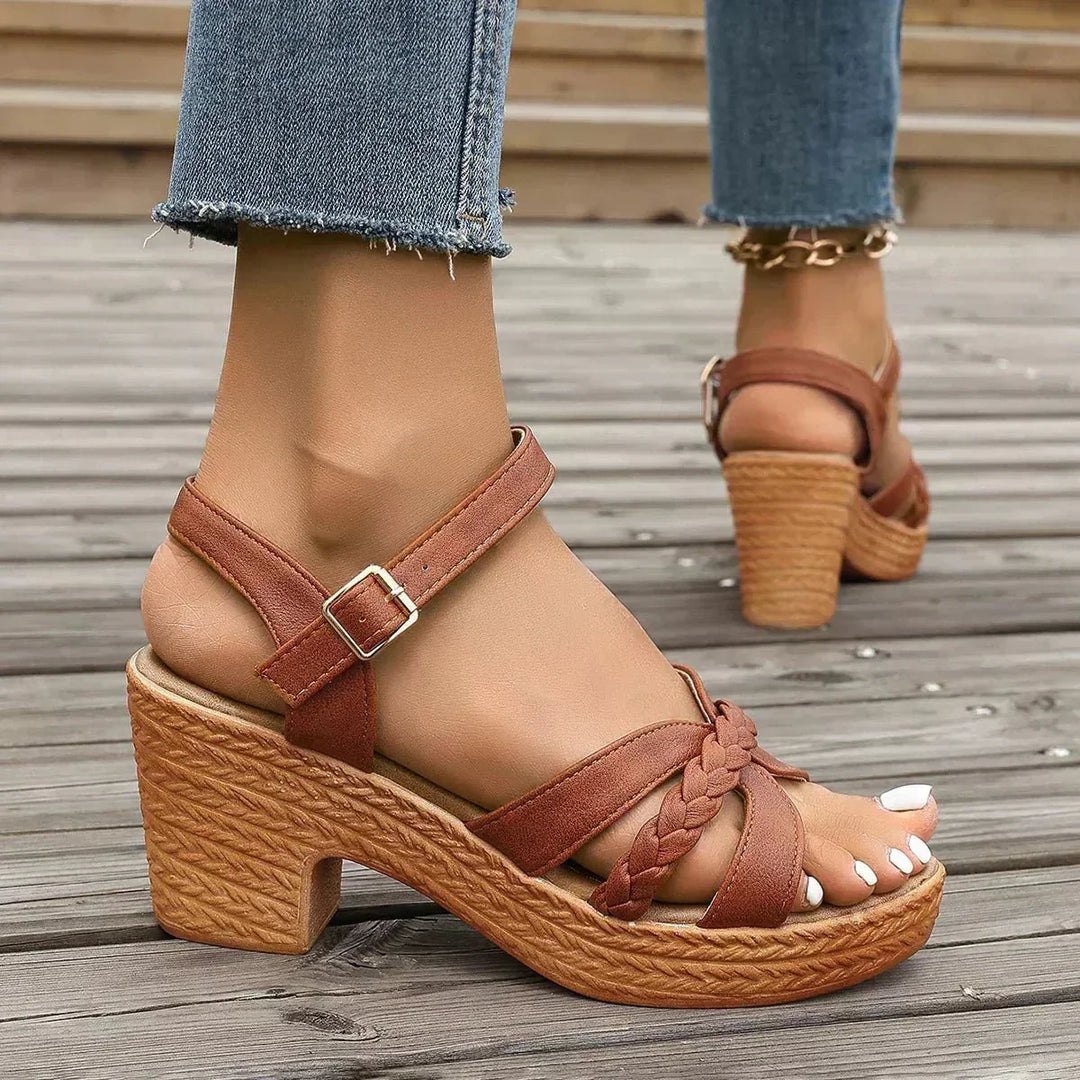 Caradoc | Comfortable Braided Sandals