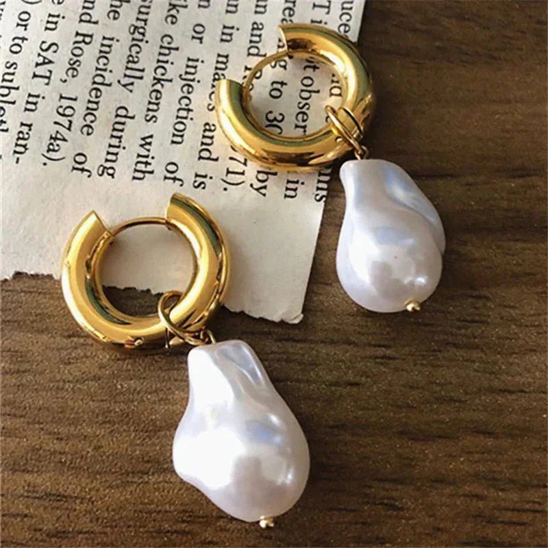 Karin | Pearl Hoops