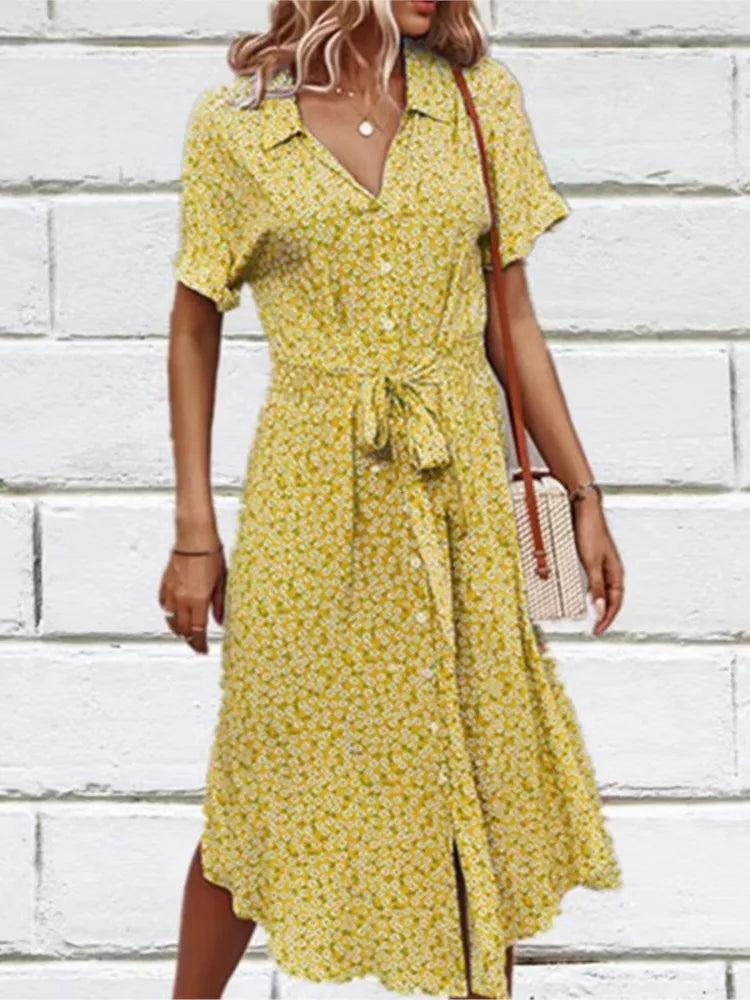 Lorraine | Coastal Bloom Dress
