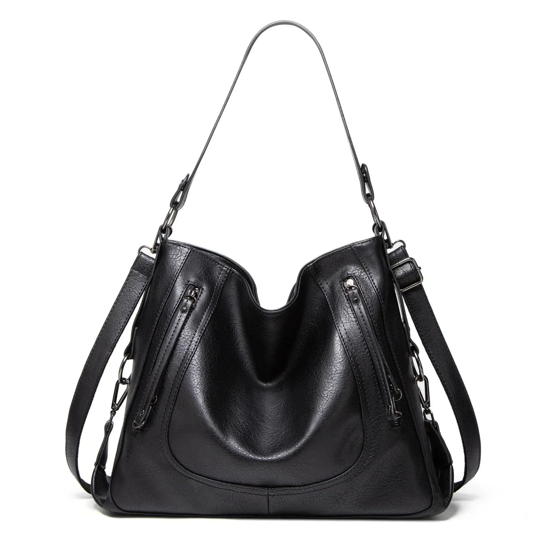 Vesper | Luxe Leather Shoulder Bag