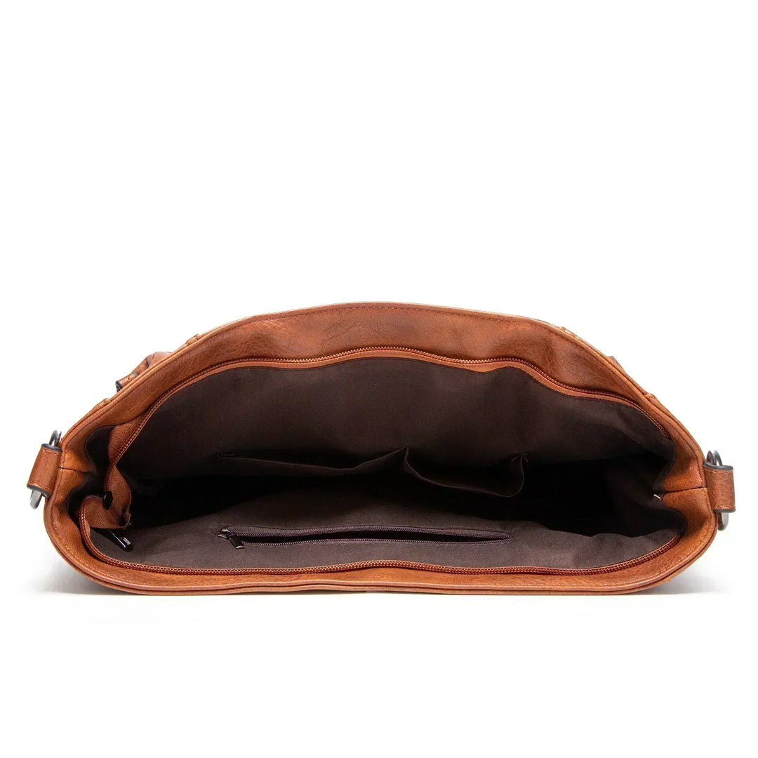 Vesper | Luxe Leather Shoulder Bag