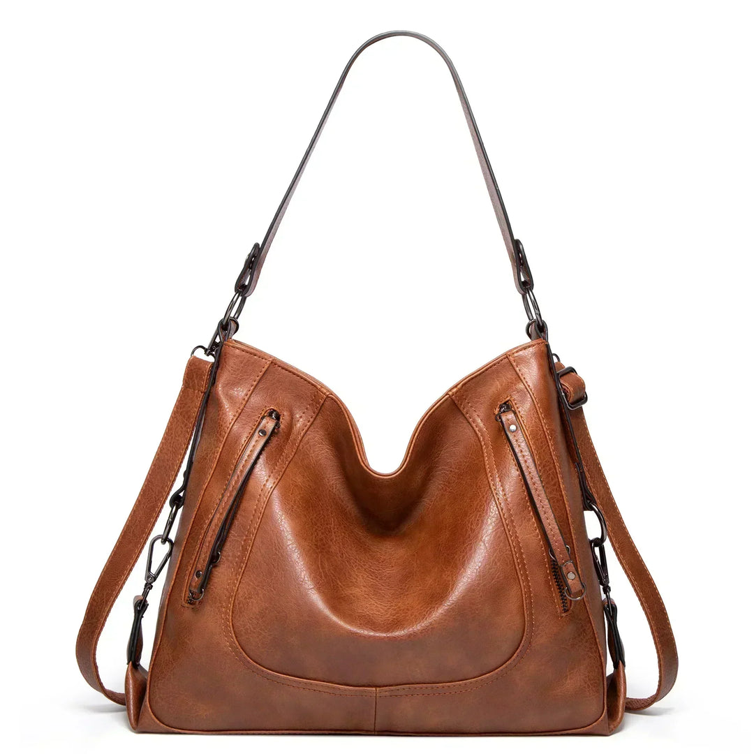 Vesper | Luxe Leather Shoulder Bag