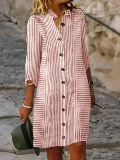 Adelle | Relaxed Shirt Dress