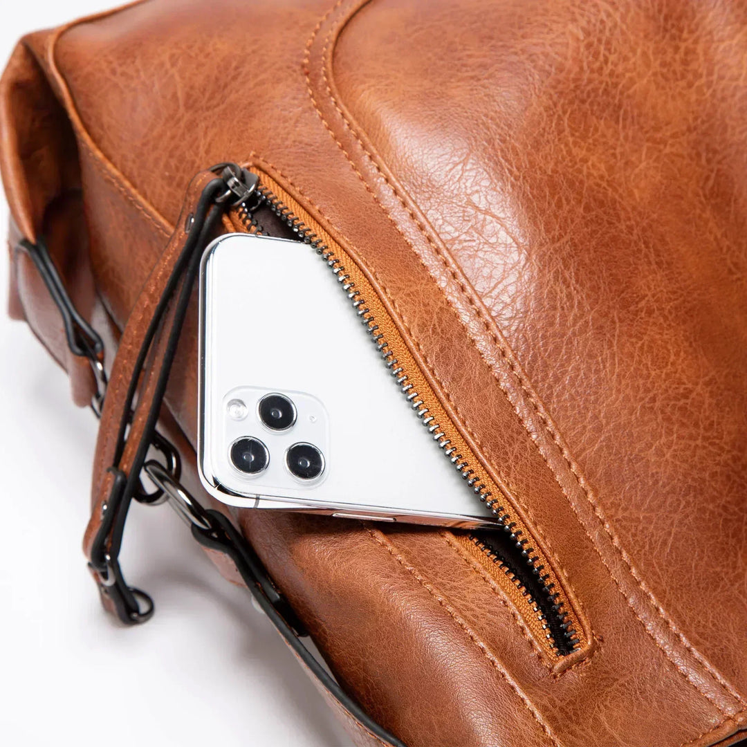 Vesper | Luxe Leather Shoulder Bag