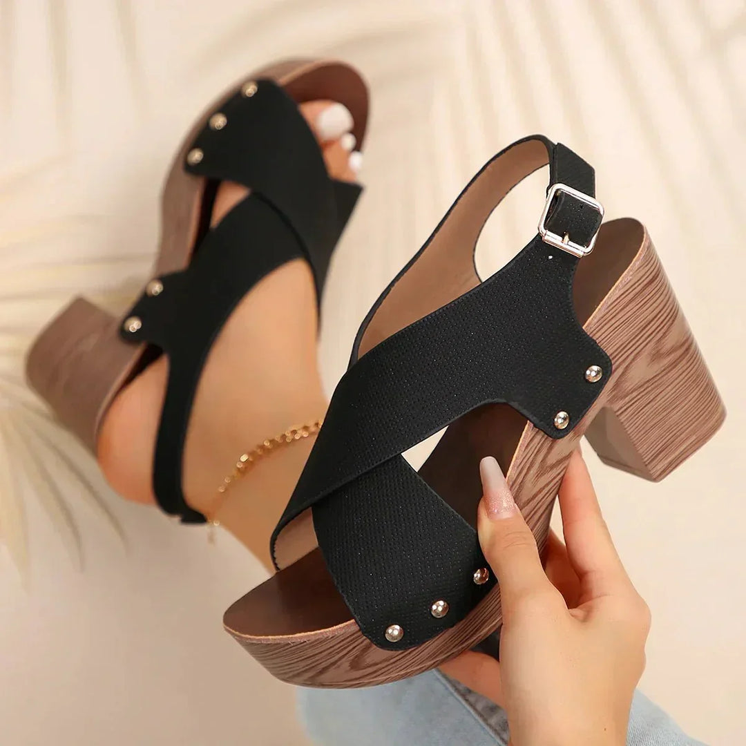 Polly | Sunset Platform Sandals