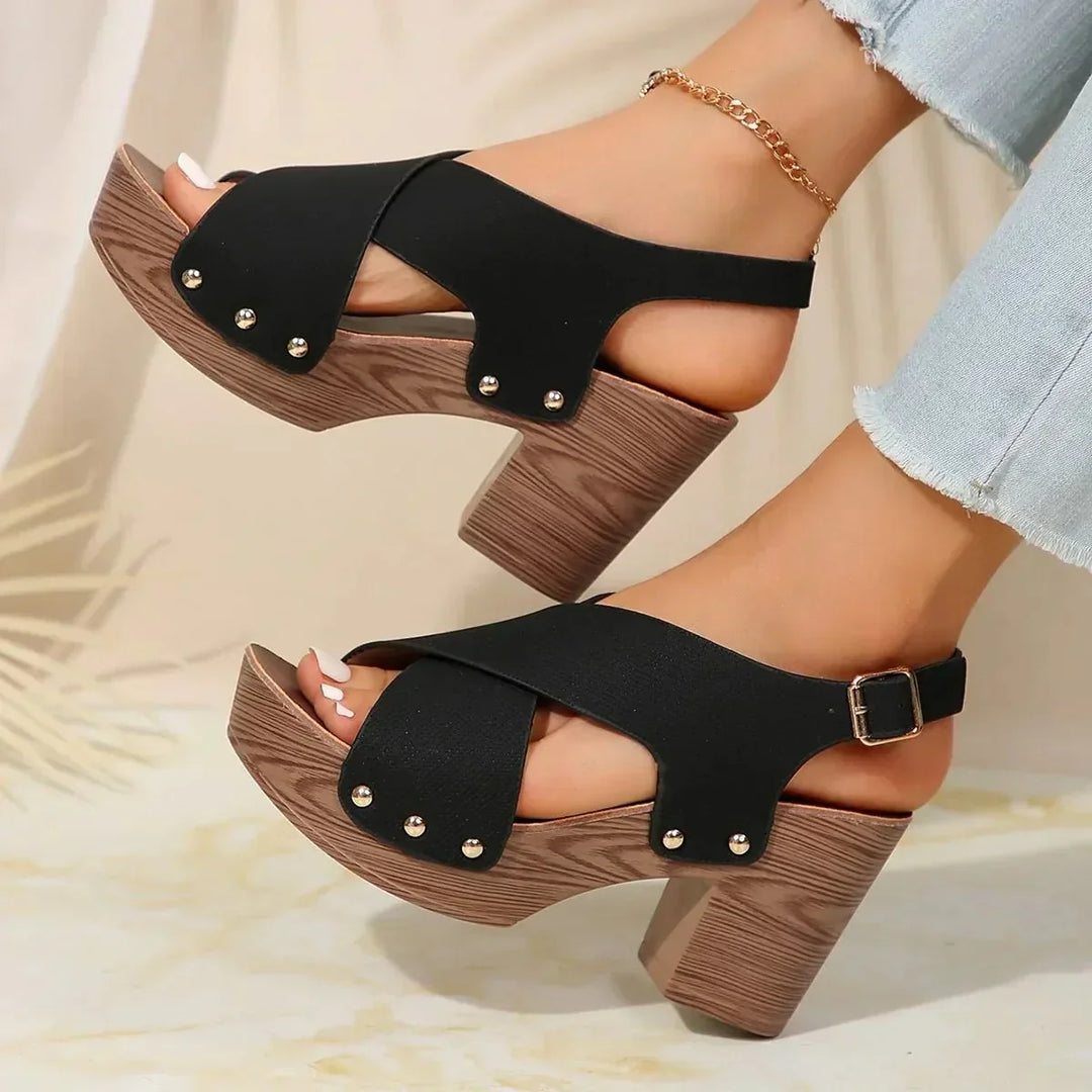 Polly | Sunset Platform Sandals