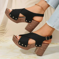 Polly | Sunset Platform Sandals