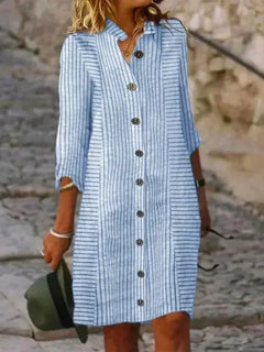 Adelle | Relaxed Shirt Dress