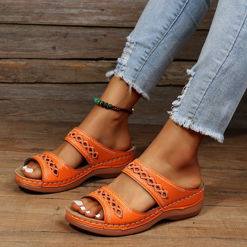 Lorna | Cushioned Orthopaedic Sandals