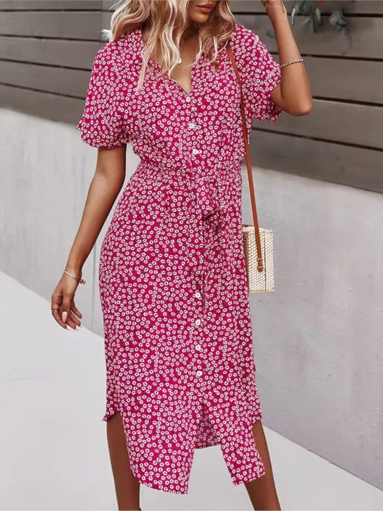 Lorraine | Coastal Bloom Dress