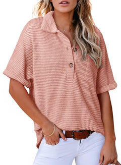 Bethan | Waffle Knit Shirt