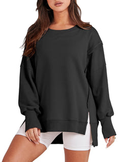 Monica | Oversized Crew Neck Sweatshirt