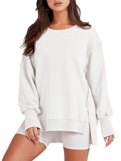 Monica | Oversized Crew Neck Sweatshirt