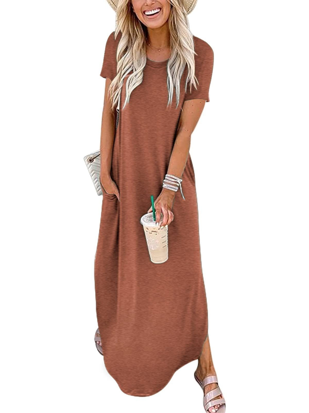Marjorie | Breezy Split Maxi Dress