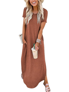 Marjorie | Breezy Split Maxi Dress