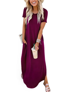 Marjorie | Breezy Split Maxi Dress