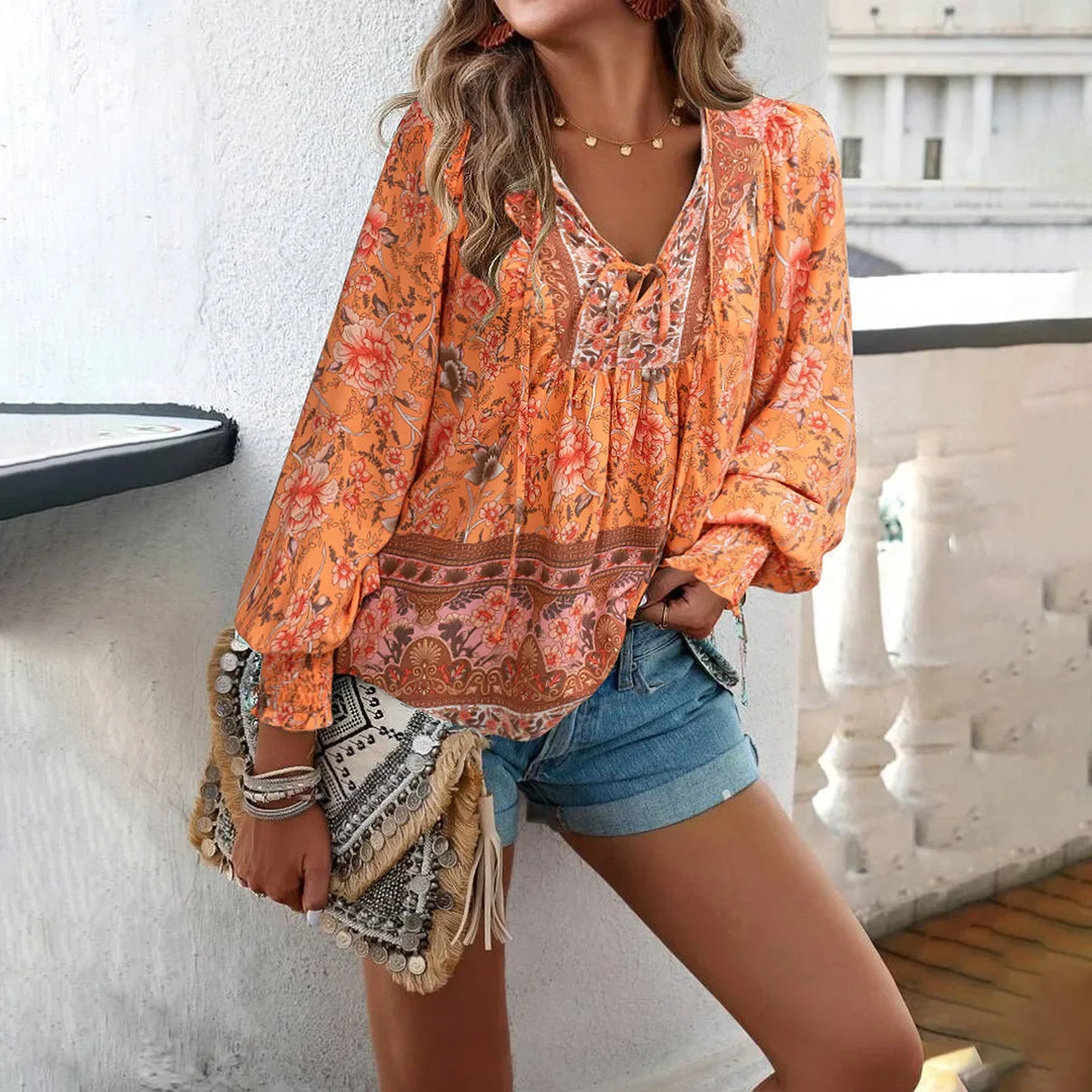 Elaine | Graceful Stitched Blouse