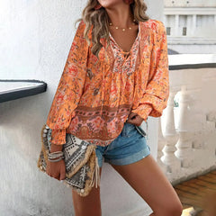 Elaine | Graceful Stitched Blouse