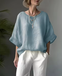 Kerry | Relaxed Cotton Blouse