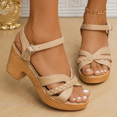 Caradoc | Comfortable Braided Sandals