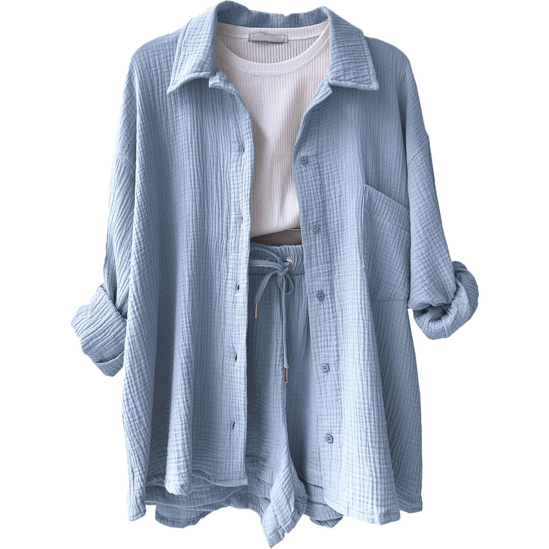 Rleta | Cotton Two-Piece Pyjama Set