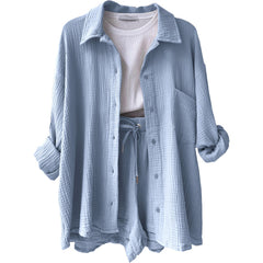 Rleta | Cotton Two-Piece Pyjama Set
