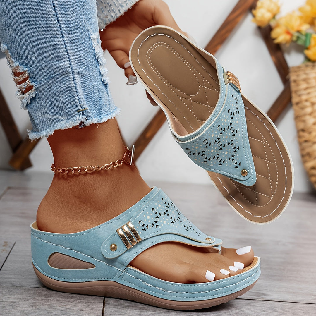 Knona | Padded Comfort Sandals