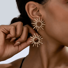 Caron | Sunflower Stud Earrings