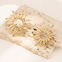 Caron | Sunflower Stud Earrings