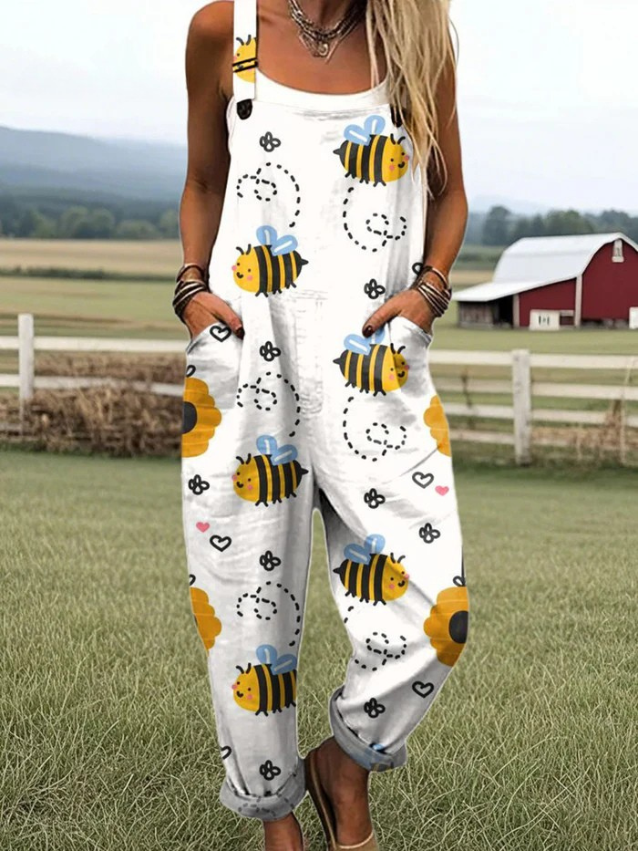 Kelley | Lightweight Cotton Blend Dungarees