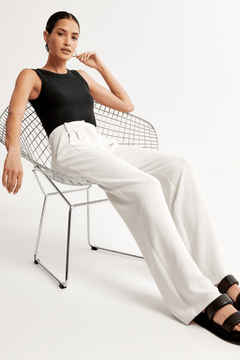 Sybil | Sleek Tailored Wide-Leg Pants