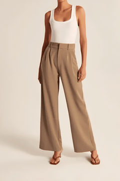 Sybil | Sleek Tailored Wide-Leg Pants