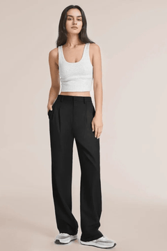 Sybil | Sleek Tailored Wide-Leg Pants