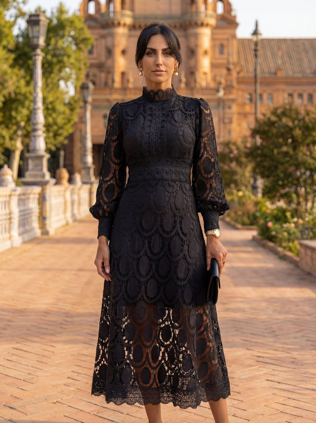 Georgene | Silk Occasion Dress