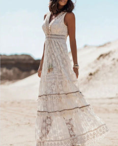 Quill | Boho Midi Dress