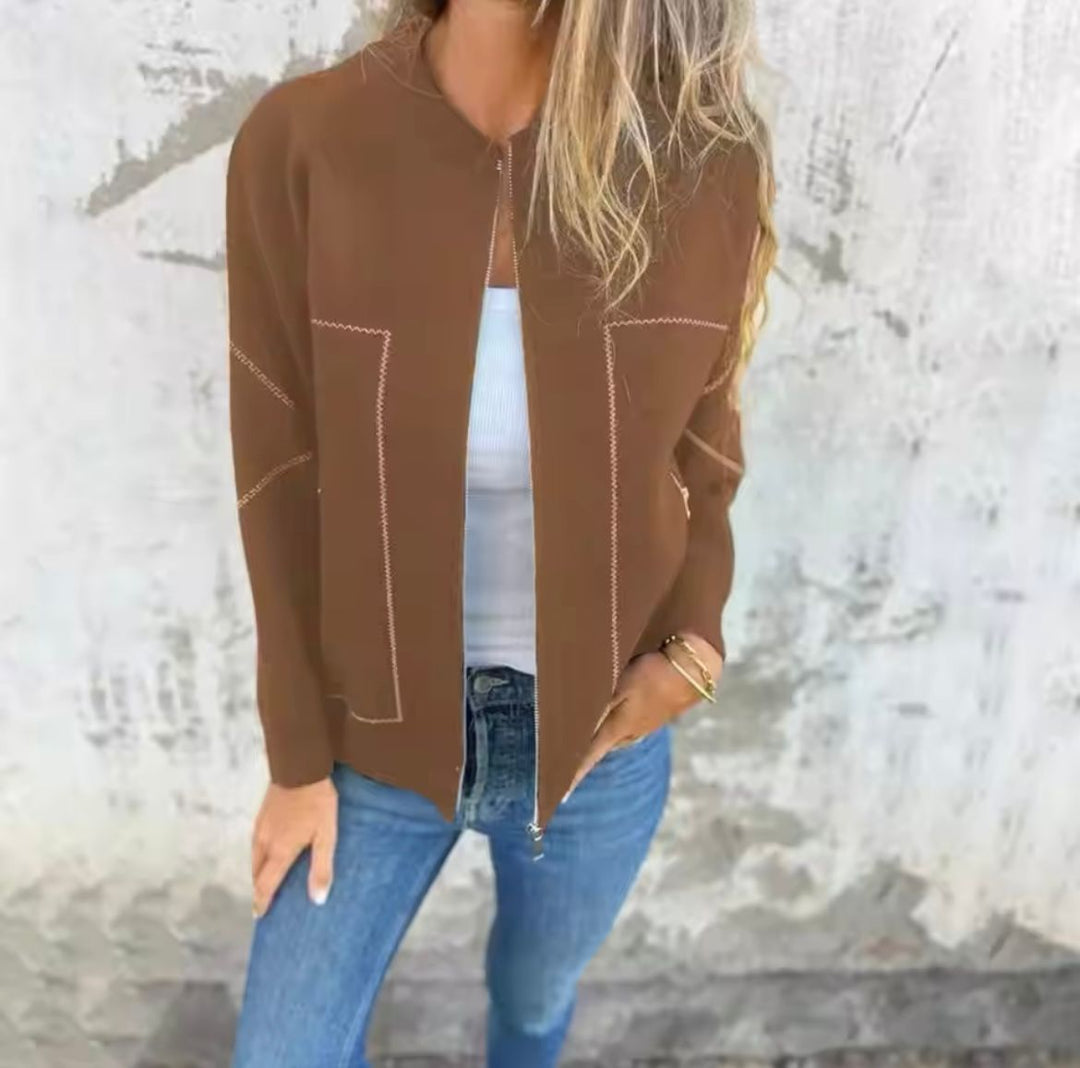 Paris | Sleek Zipped Jacket