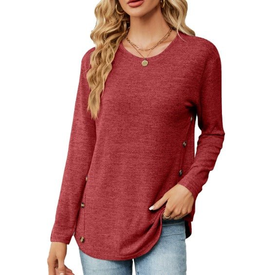 Maddison | Soft Button-Down Top