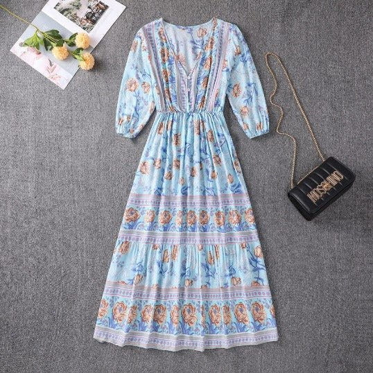 Zoe | Seaside Boho Dress