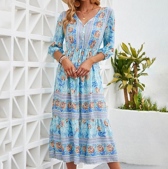 Zoe | Boho Tiered Summer Dress
