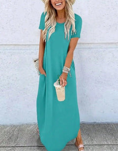 Marjorie | Breezy Split Maxi Dress