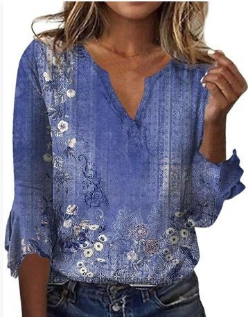 Lisa | Floral Plus Size Blouse