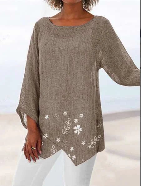 Lisa | Floral Plus Size Blouse