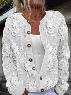Poppy | Graceful Floral Cardigan