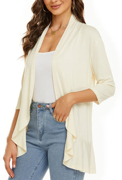 Drew | Lightweight Open-Front Cardigan