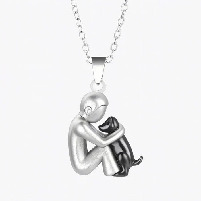 Lydia | Two-Tone Pendant Necklace