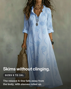 Annabel | Floral Summer Midi Dress fit and sizes