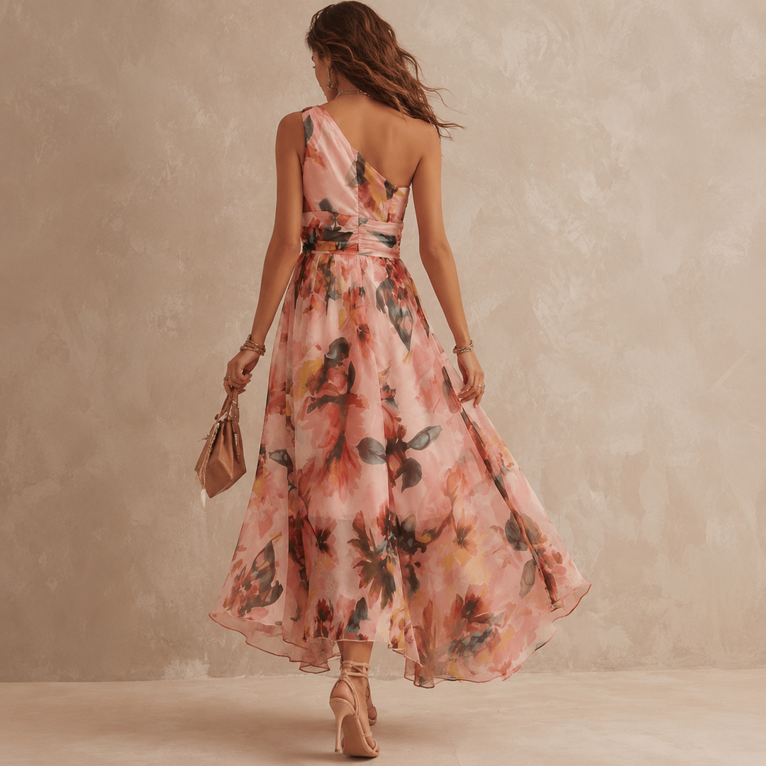Linnie | One-Sleeve Maxi Dress